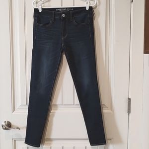 AE 360° Super Stretch Jeggings - Deep Indigo